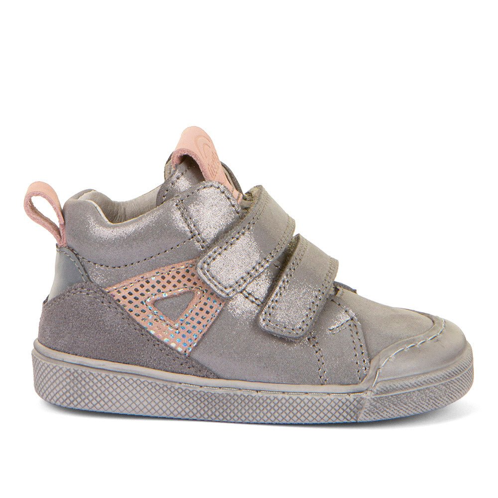 FRODDO - Rosario High Top - Grey/Silver - Two Giraffes Children's Footwear