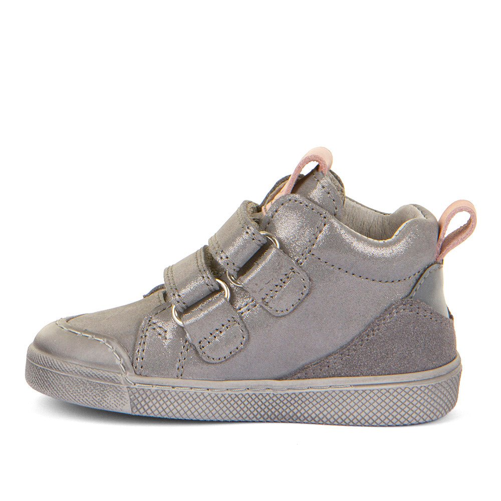 FRODDO - Rosario High Top - Grey/Silver - Two Giraffes Children's Footwear