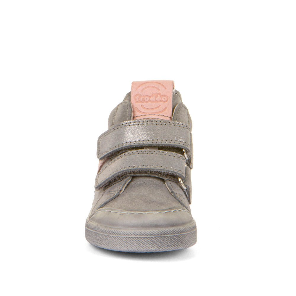 FRODDO - Rosario High Top - Grey/Silver - Two Giraffes Children's Footwear