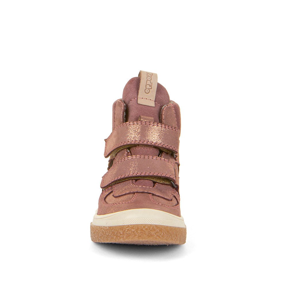 FRODDO - Strike Up Tex - Pink/Gold - Two Giraffes Children's Footwear