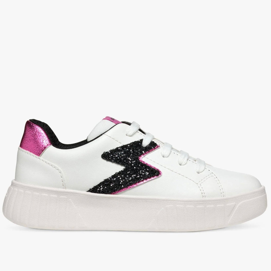 Geox - Mikiroshi - White - Pink - Two Giraffes Children's Footwear