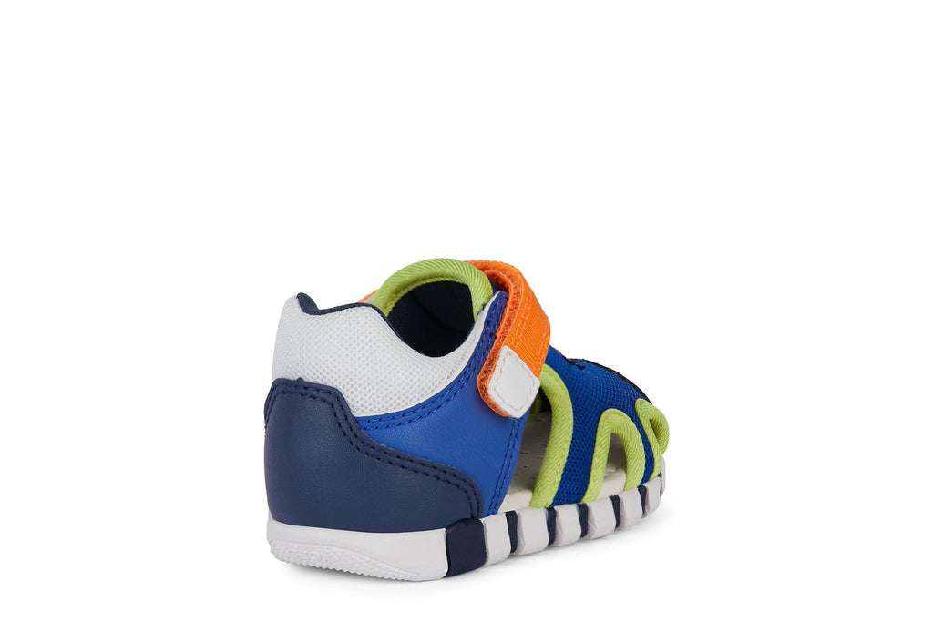 Geox - Sandal Iupidoo - Blue/Orange - Two Giraffes Children's Footwear