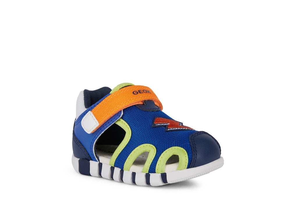 Geox - Sandal Iupidoo - Blue/Orange - Two Giraffes Children's Footwear