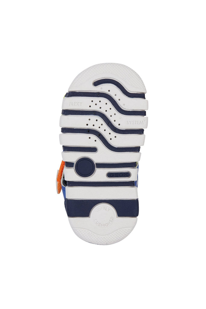 Geox - Sandal Iupidoo - Blue/Orange - Two Giraffes Children's Footwear