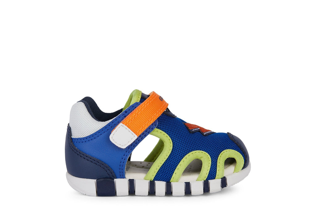 Geox - Sandal Iupidoo - Blue/Orange - Two Giraffes Children's Footwear