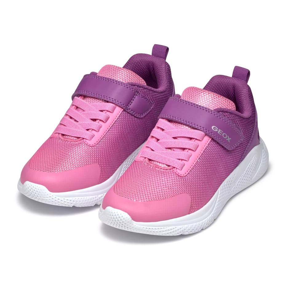 Geox - Sprintye - Purple & Dark Pink - Two Giraffes Children's Footwear