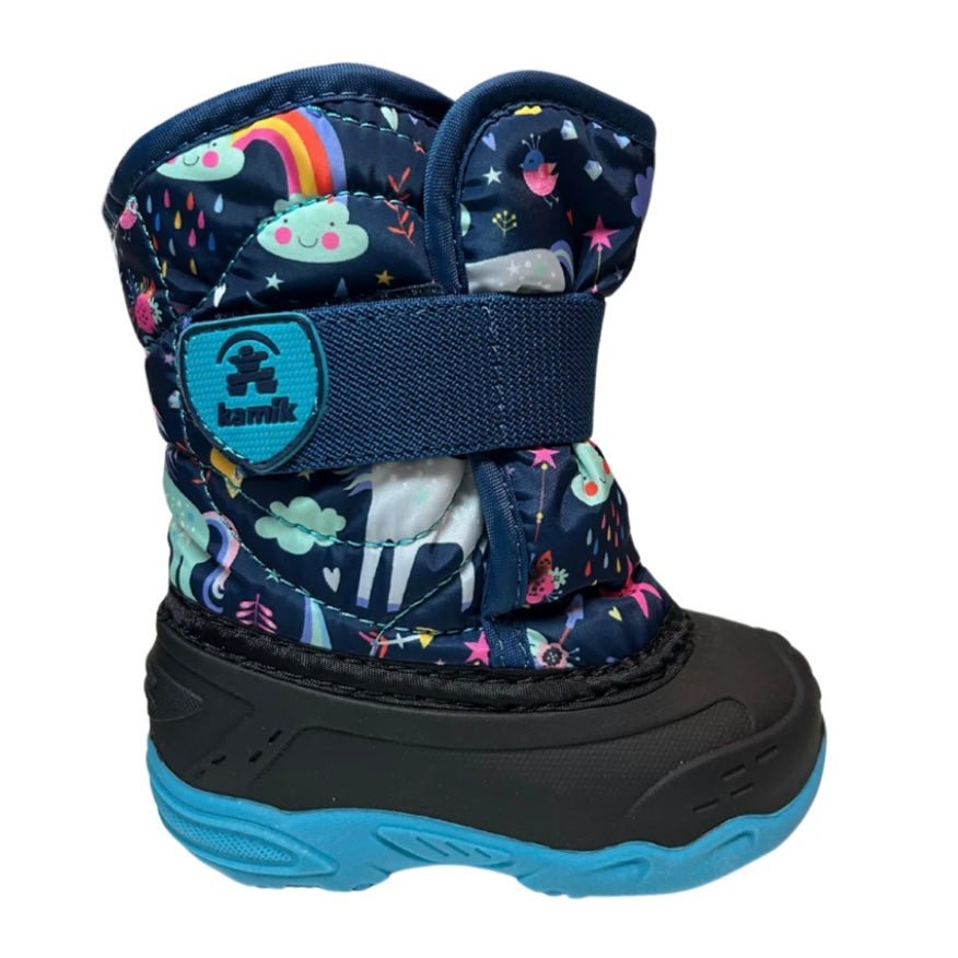 KAMIK - The Snowbug 6 Winter Boot Light Navy - Two Giraffes Children's Footwear