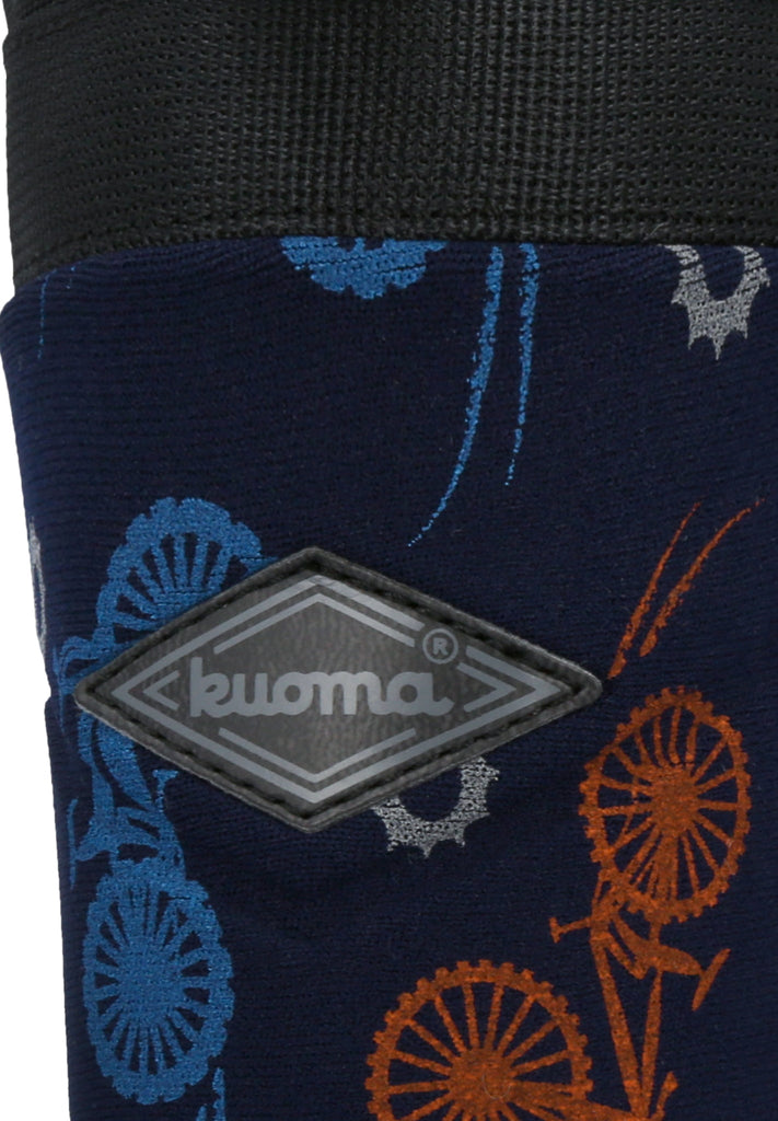 KUOMA - Snowlock Blue Bicycle - Two Giraffes Children's Footwear