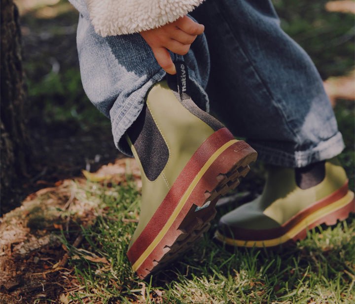 NATIVE - Kensington Chelsea - Pink/Flax - Two Giraffes Children's Footwear