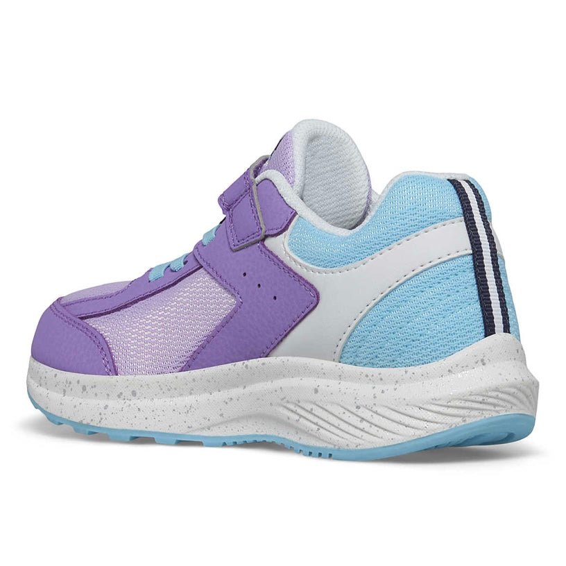 SAUCONY - Cohesion KDZ A/C - Purple/Blue - Two Giraffes Children's Footwear