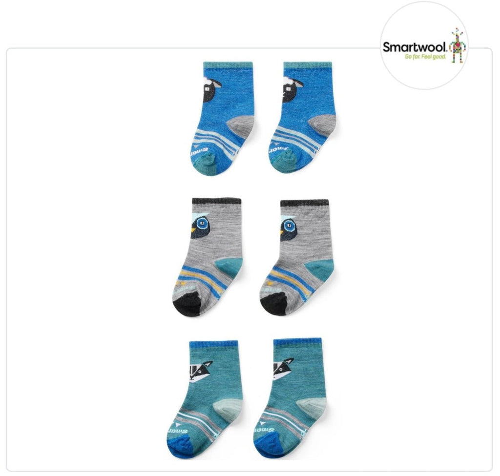 Smartwool - Toddler Trio Socks - Two Giraffes Children's Footwear