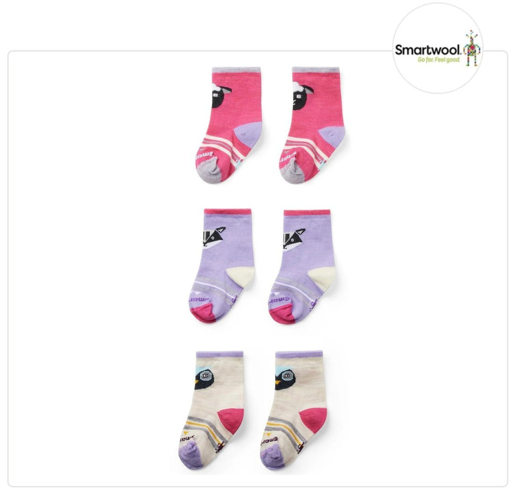 Smartwool - Toddler Trio Socks - Two Giraffes Children's Footwear