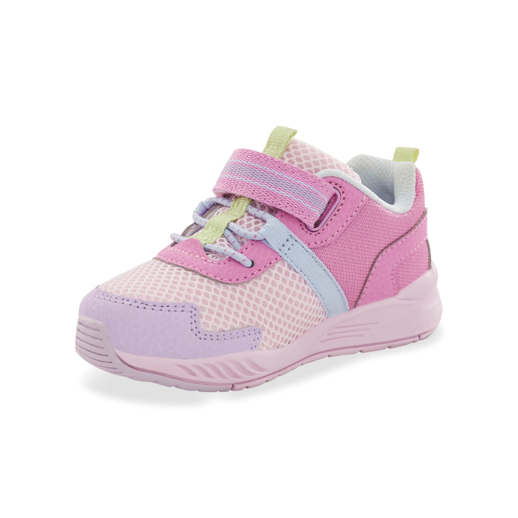 STRIDE RITE - M2P Player Sneaker - Pink Multi - Two Giraffes Children's Footwear