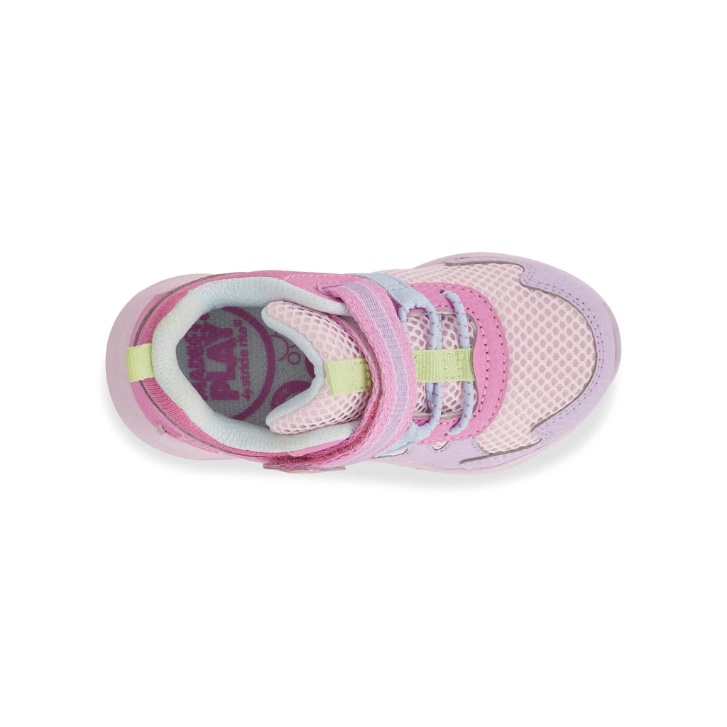 STRIDE RITE - M2P Player Sneaker - Pink Multi - Two Giraffes Children's Footwear