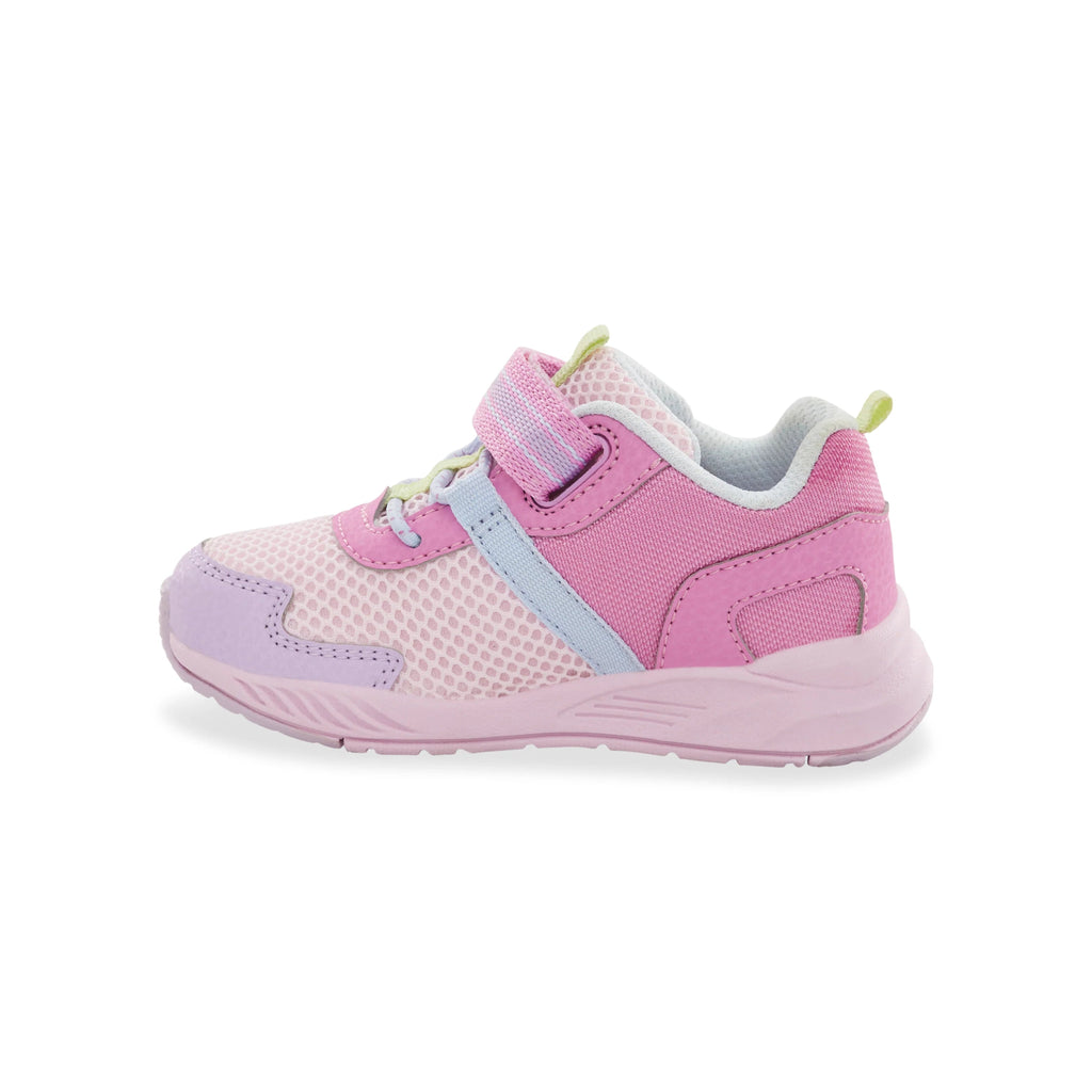 STRIDE RITE - M2P Player Sneaker - Pink Multi - Two Giraffes Children's Footwear