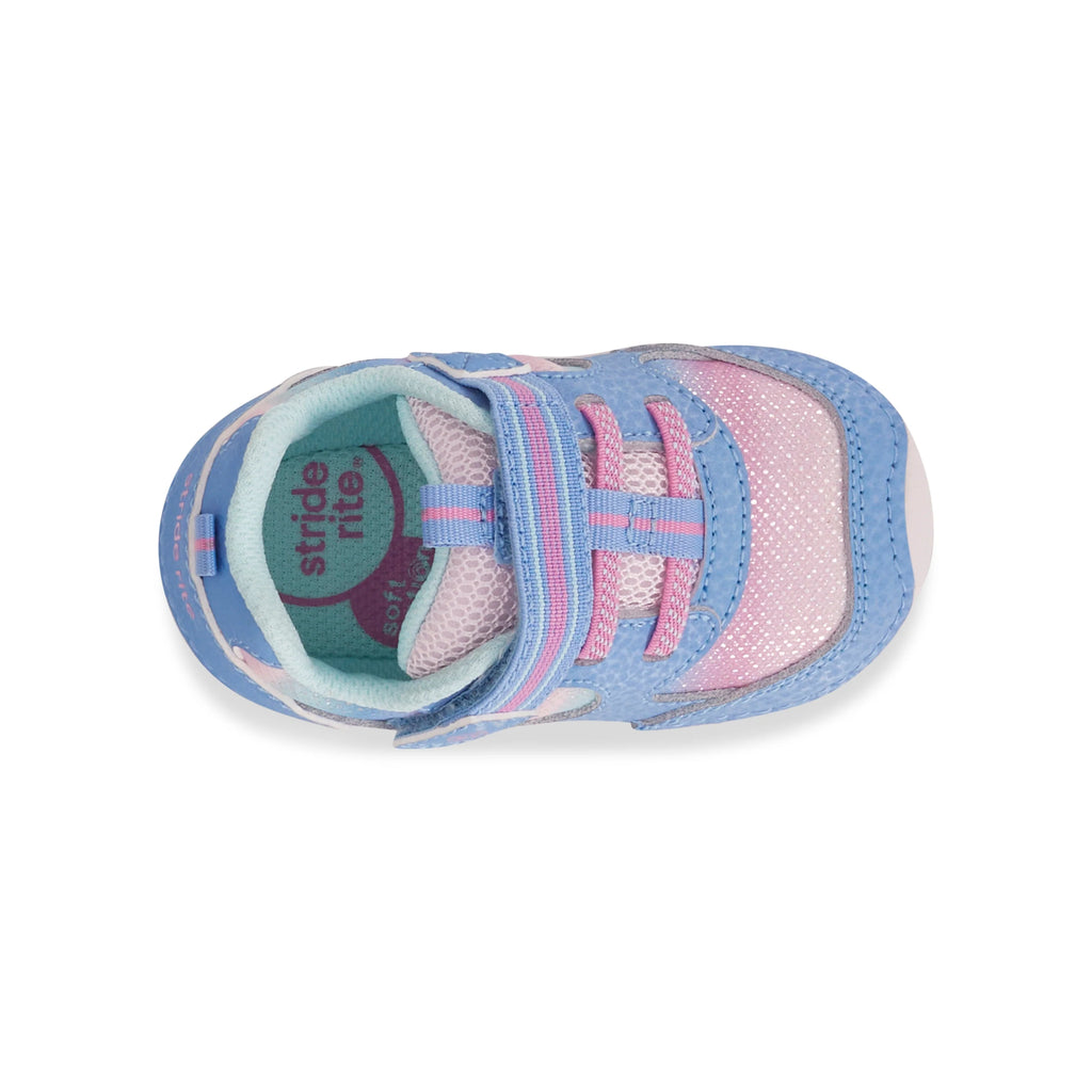 STRIDE RITE - Soft Motion Turbo - Light Blue - Two Giraffes Children's Footwear