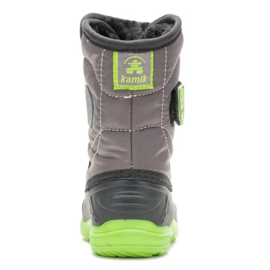 KAMIK - The Snowbug 5 Winter Boot Charcoal - Two Giraffes Children's Footwear