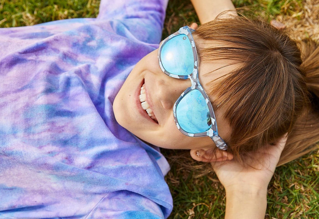 Knockaround Sunglasses - Kids Premiums Polarized - Head in the clouds - Two Giraffes Children's Footwear